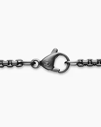 Box Chain Necklace with Stainless Steel
