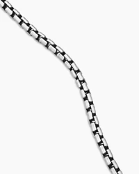 Box Chain Necklace Sterling Silver