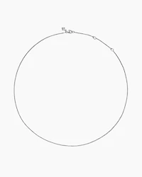Box Chain Necklace in Sterling Silver, 1.25mm