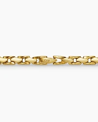 Fluted Chain Necklace 18K Yellow Gold