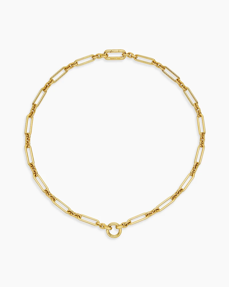 Lexington Chain Necklace 18K Yellow Gold