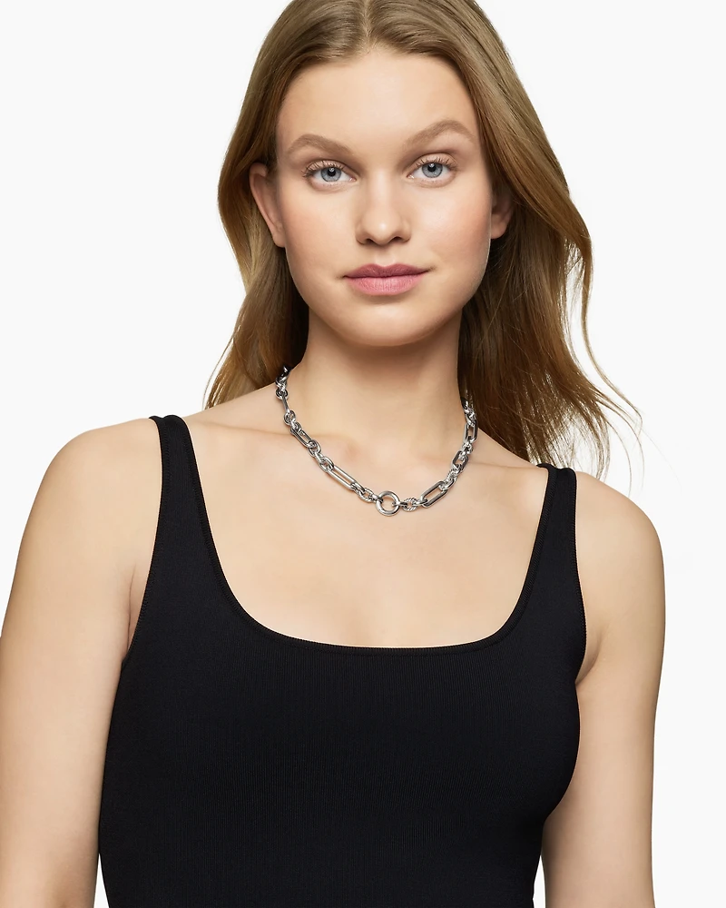 Lexington Chain Necklace Sterling Silver