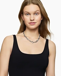 Lexington Chain Necklace Sterling Silver