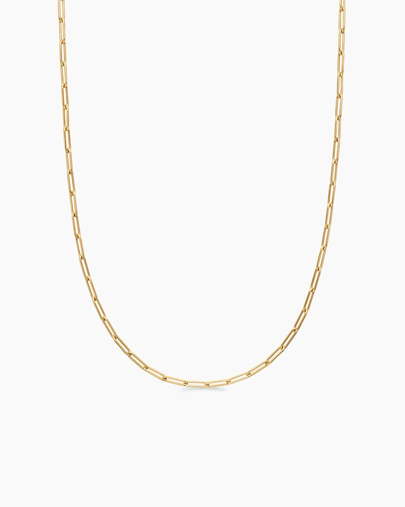 Streamline® Chain Necklace 18K Yellow Gold, 3.5mm