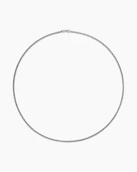Wheat Chain Necklace Sterling Silver