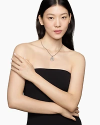 Aries Amulet in 18K Yellow Gold with Diamonds, 28.7mm