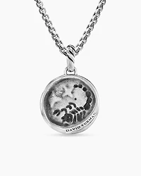 Scorpio Amulet in 18K Yellow Gold with Diamonds, 28.7mm