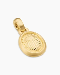 Petrvs® Scarab Pendant in 18K Yellow Gold, 22mm