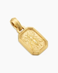 Petrvs® Bee Amulet in 18K Yellow Gold, 23.8mm
