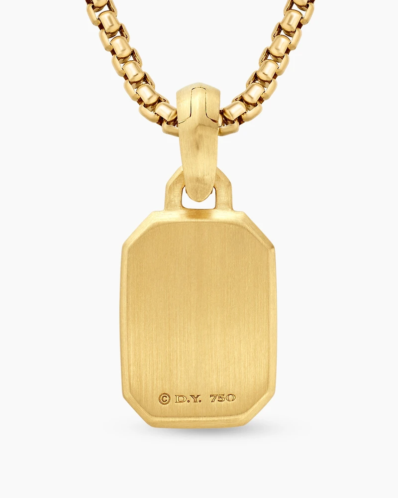Petrvs® Bee Amulet in 18K Yellow Gold, 23.8mm