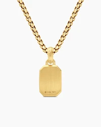 Petrvs® Bee Amulet in 18K Yellow Gold with Carnelian and Diamonds, 15.4mm