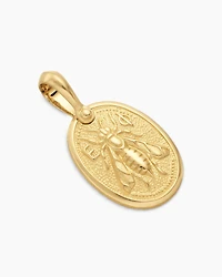 Petrvs® Bee Amulet in 18K Yellow Gold, 29mm
