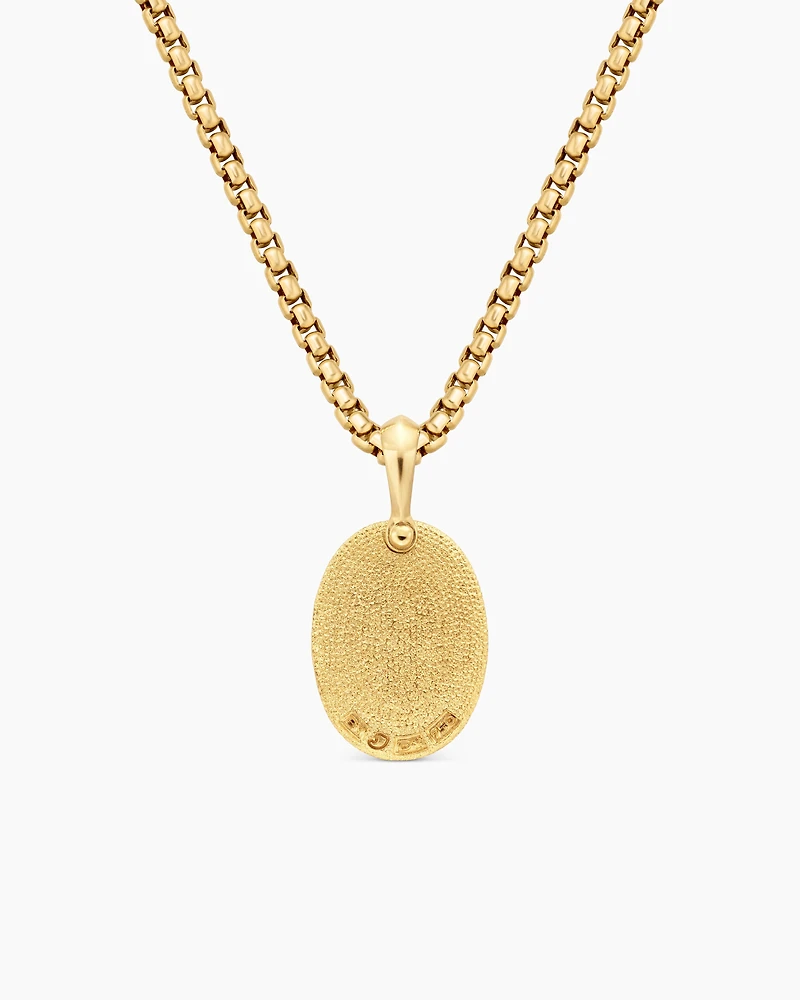 Petrvs® Bee Amulet in 18K Yellow Gold, 29mm