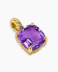 Marbella Pendant in 18K Yellow Gold with Amethyst