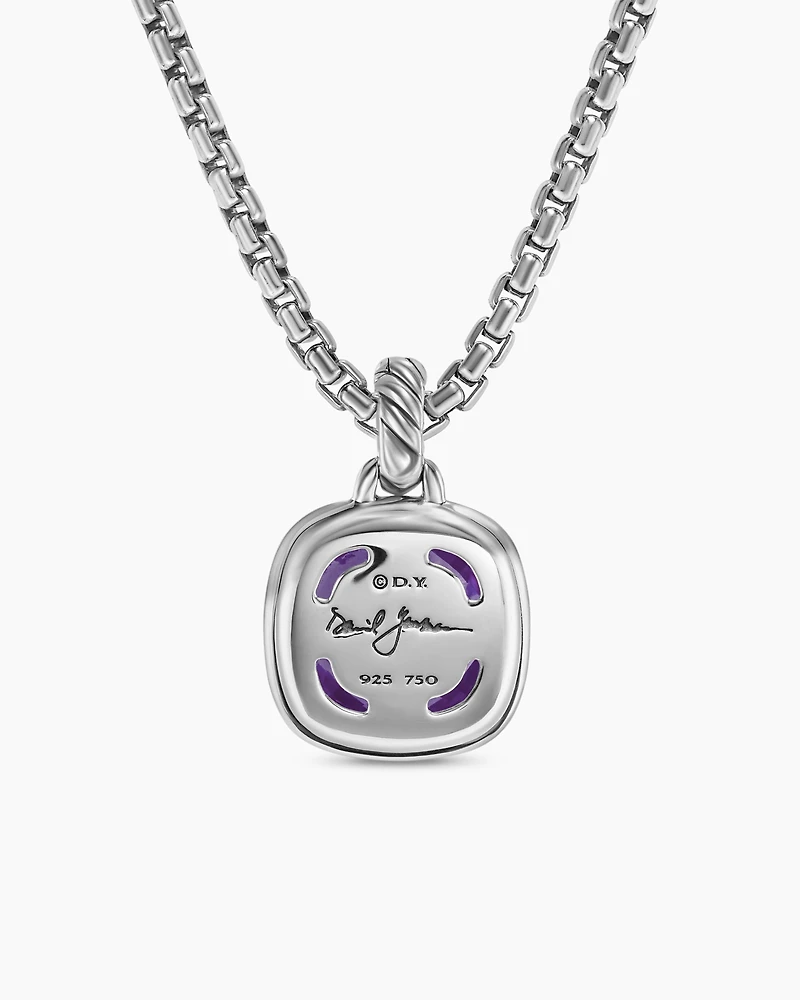 Albion® Pendant in Sterling Silver with 18K Yellow Gold and Amethyst