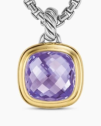 Albion® Pendant in Sterling Silver with 18K Yellow Gold and Amethyst