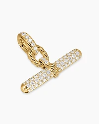 DY Madison® Toggle Pendant in 18K Yellow Gold with Diamonds