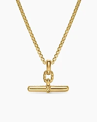 DY Madison® Toggle Pendant in 18K Yellow Gold with Diamonds