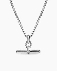 DY Madison® Toggle Pendant in Sterling Silver with Diamonds