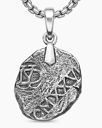 Shipwreck Coin Amulet in Sterling Silver, 28.4mm