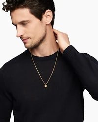 Shipwreck Coin Amulet in 18K Yellow Gold, 10.5mm
