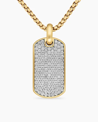 Chevron Pinky Ring in 18K Yellow Gold with Diamonds, 10mm