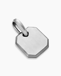Octagonal Amulet in Sterling Silver, 15mm