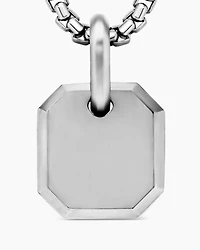 Octagonal Amulet in Sterling Silver, 15mm