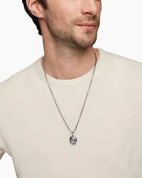 Petrvs® Scarab Amulet in Sterling Silver, 32.3mm