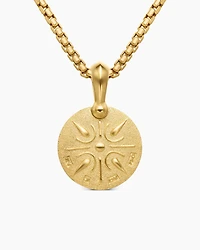 Petrvs® Lion Amulet in 18K Yellow Gold, 18.5mm