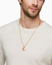 Petrvs® Lion Amulet in 18K Yellow Gold, 18.5mm