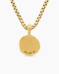 Taurus Amulet in 18K Yellow Gold, 17mm