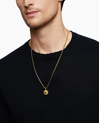Taurus Amulet in 18K Yellow Gold, 17mm