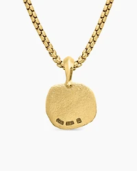 Gemini Amulet in 18K Yellow Gold, 27mm