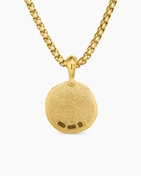 Leo Amulet in 18K Yellow Gold, 17mm