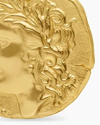 Virgo Amulet in 18K Yellow Gold, 27mm