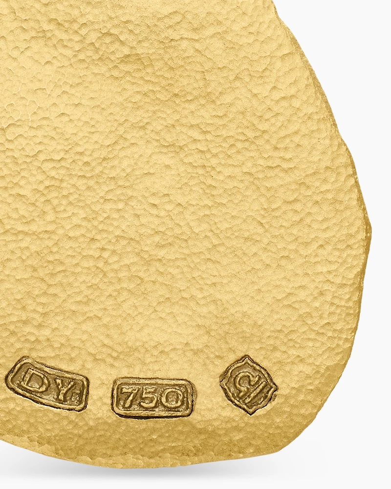 Libra Amulet in 18K Yellow Gold, 17mm