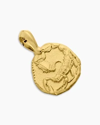 Scorpio Amulet in 18K Yellow Gold, 27mm