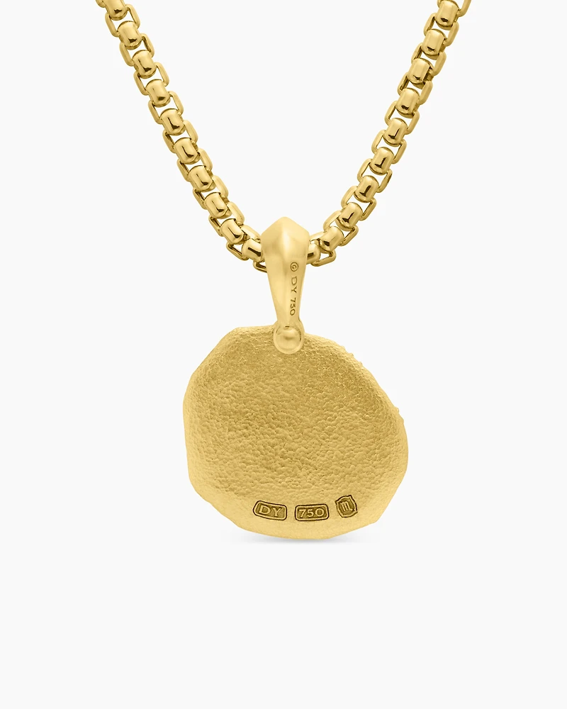 Scorpio Amulet in 18K Yellow Gold, 27mm
