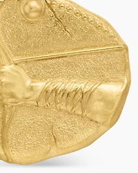 Sagittarius Amulet in 18K Yellow Gold, 27mm