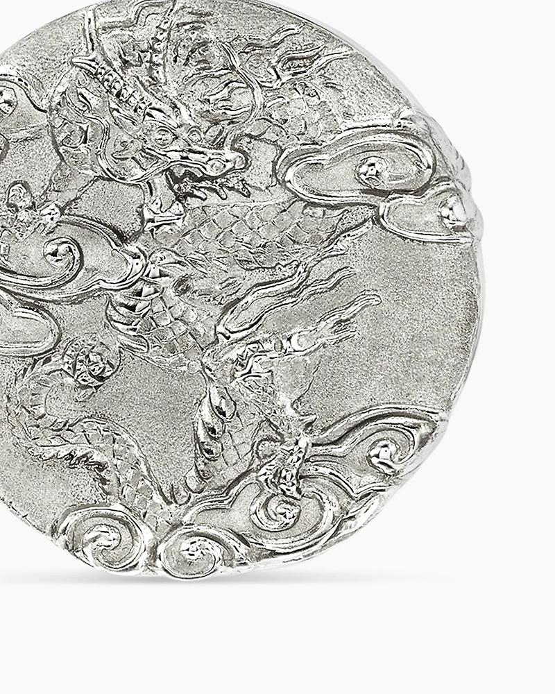 Dragon Amulet in Sterling Silver