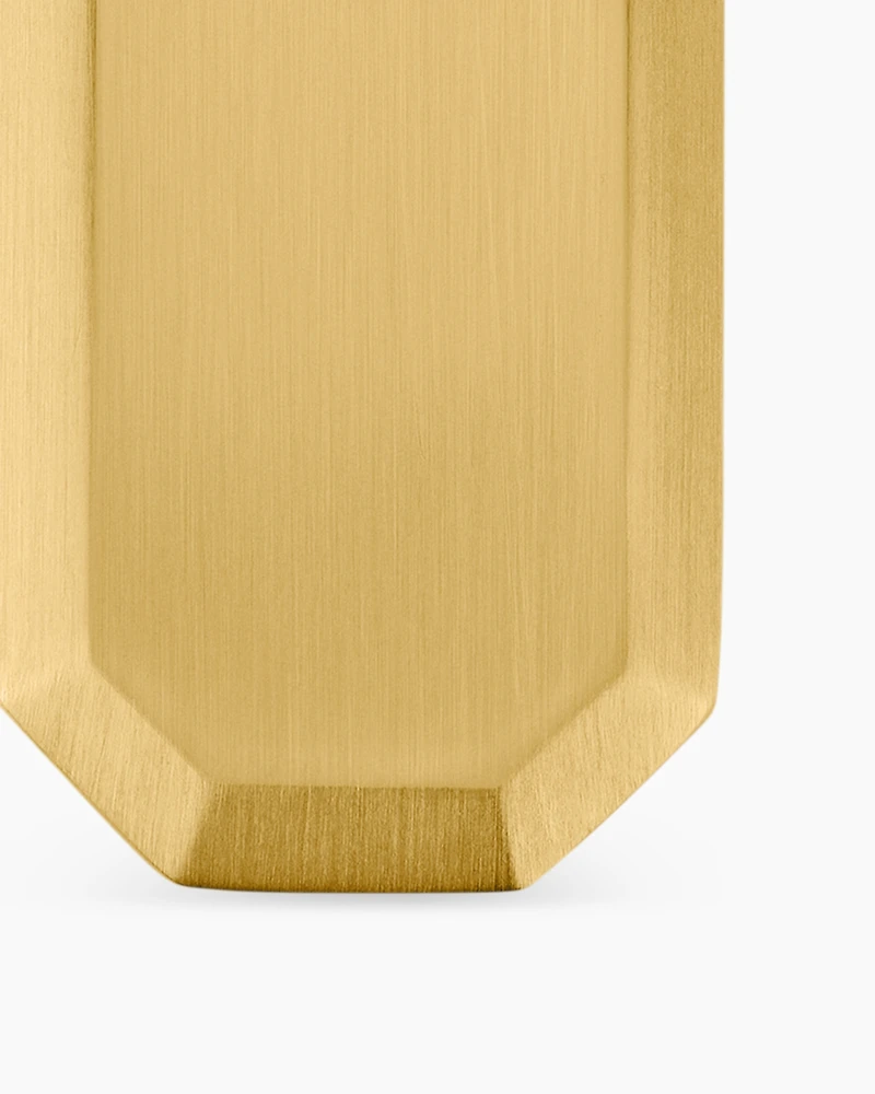 Streamline® Amulet in 18K Yellow Gold, 28mm