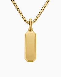 Streamline® Amulet in 18K Yellow Gold, 28mm