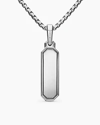 Honor Amulet in Sterling Silver with 14K Yellow Gold, 27mm