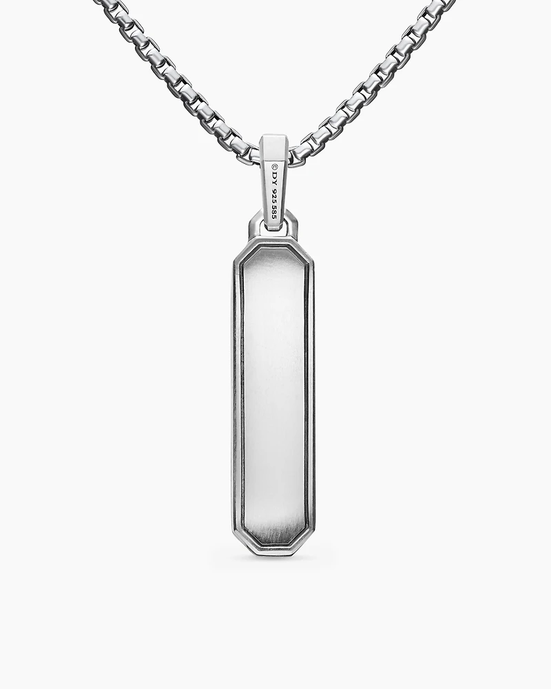 Loyalty Amulet in Sterling Silver with 14K Yellow Gold, 35mm