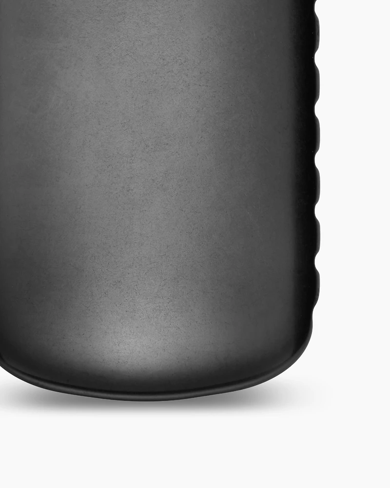 Chevron Tag in Black Titanium with Diamonds