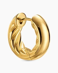 DY Mercer® Micro Hoop Earrings in 18K Yellow Gold, 13.4mm