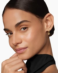 Micro Chatelaine® Drop Earrings in 18K Yellow Gold with Champagne Citrine, 5mm