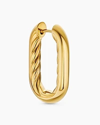 DY Madison® Smooth Hoop Earrings in 18K Yellow Gold, 24.3mm