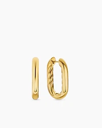 DY Madison® Smooth Hoop Earrings in 18K Yellow Gold, 24.3mm
